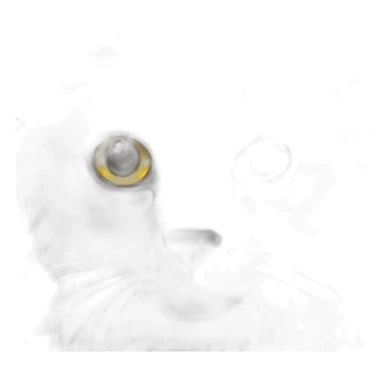 blackest nebelung cat sticker