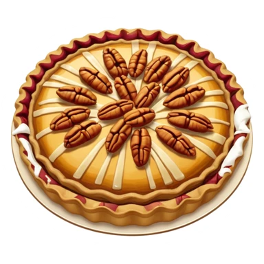 Pecan pie sticker