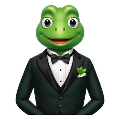 Bouji Kermit sticker