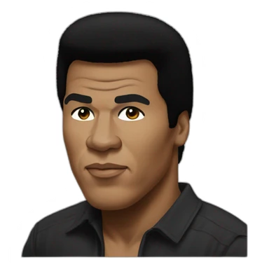 muhammed ali sticker