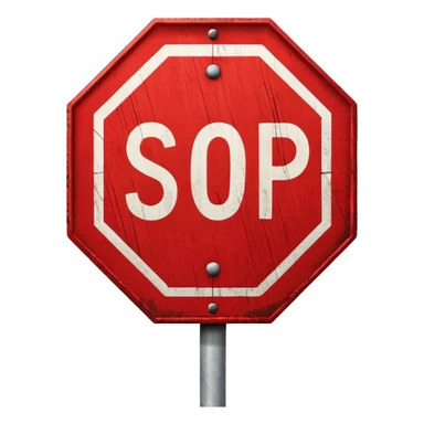 Stop😔🖐 sticker