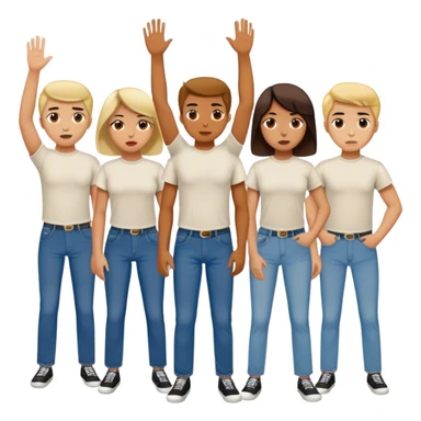 Hippies protesting i in the 1960's sticker