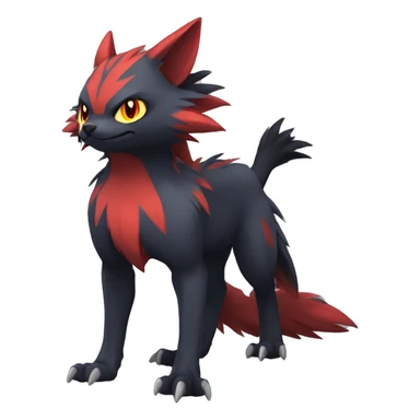 Nargacuga-Litten-Zoroark full body sticker