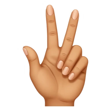 Sticking up middle finger sticker