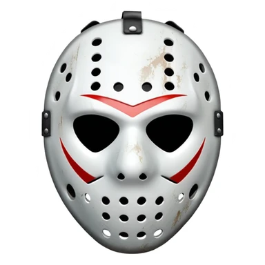 Jason hockey mask sticker
