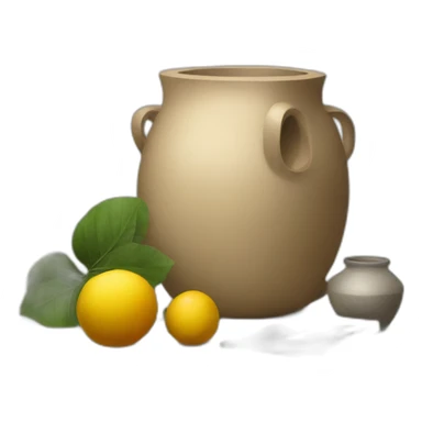 art school still life model woman natural sticker