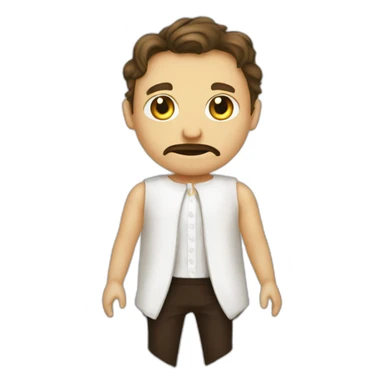 Fabien roussel evil dress sticker