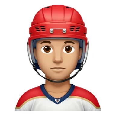 A Florida panthers hockey player sticker