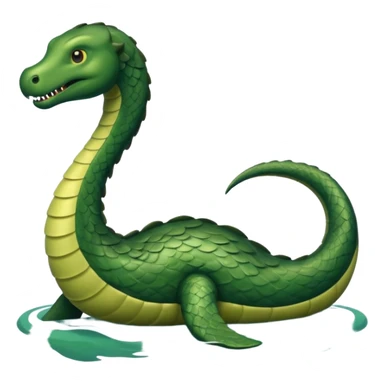 Loch ness monster sticker