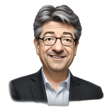 Jean Luc Mélenchon qui danse sticker