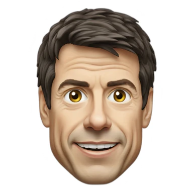 Toto Wolff avec un gros bouton sur le front sticker