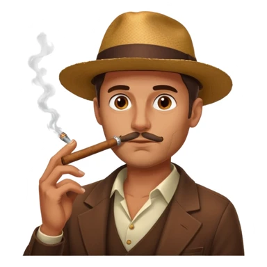 Mafia cigar sticker