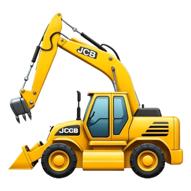 A jcb sticker