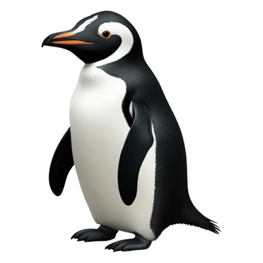 Northern penguin sticker
