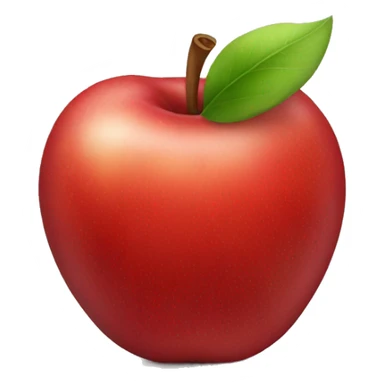 Red Apple  sticker