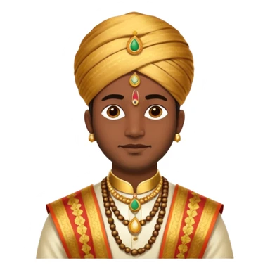 SOth indian groom sticker