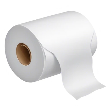 ￼ Used toilet paper sticker