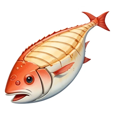 cooked swordfish steak sticker