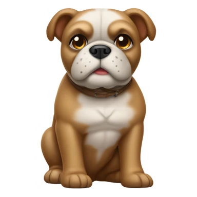Teddybär mit französischer bulldogge sticker
