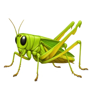 grasshopper yellow sticker