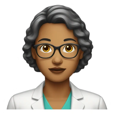 woman latin psychologist sticker