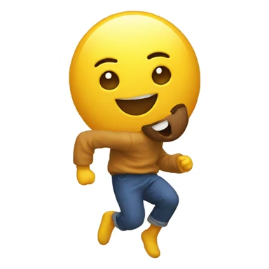 spinning around sticker