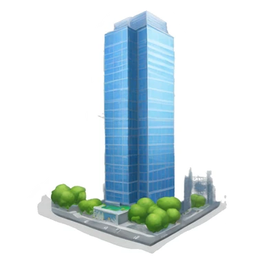 skyscraper, office, logo Google sticker