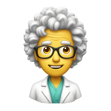 mad scientist sticker