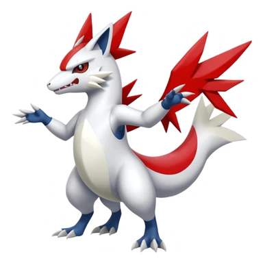 Latias-Reshiram-Zangoose-Gabite-Fusion (full body) sticker