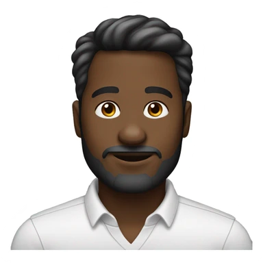 Homem de 40 anos com cachorro branco e preto sticker