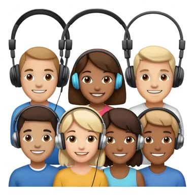 Équipe de la radio  sticker