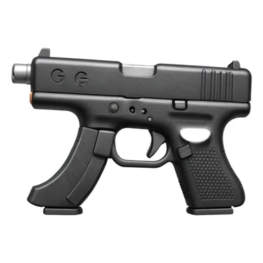 Make a Glock with a drum mag sticker