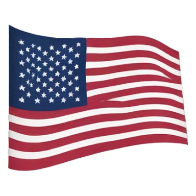 US Flag ( flip ) sticker