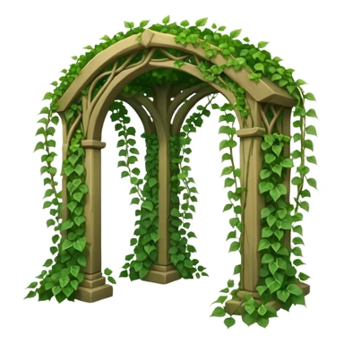 elven arbor, bindweed, ivy sticker