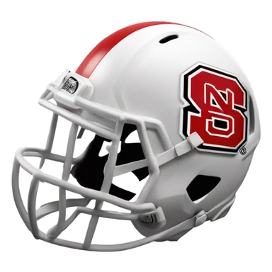 Nc State football helmet sticker