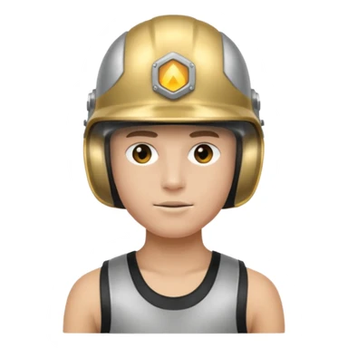 голова в танковом шлемафоне sticker