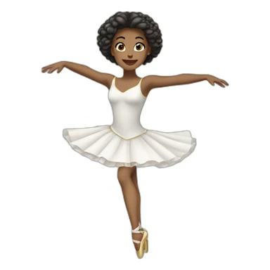 Danseuse classique sticker
