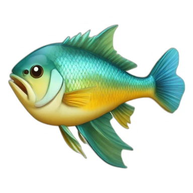 Pescado apanado sticker