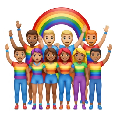 pride charcters sticker