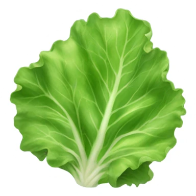 Lettuce with brown stuff on it sticker