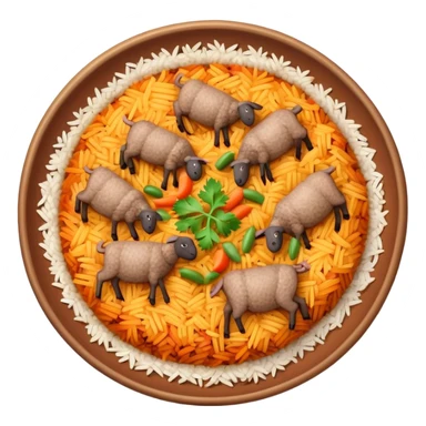 Uzbek plov sticker
