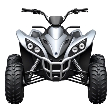 atv quad banshee front sticker