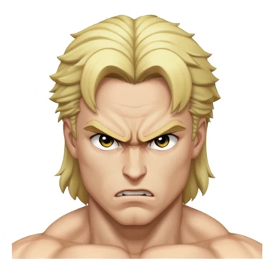 Angry Dio Brando sticker