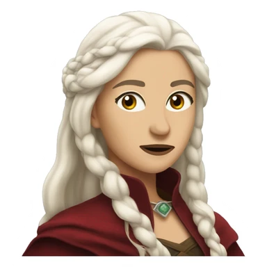 rhaenyra targaryen sticker