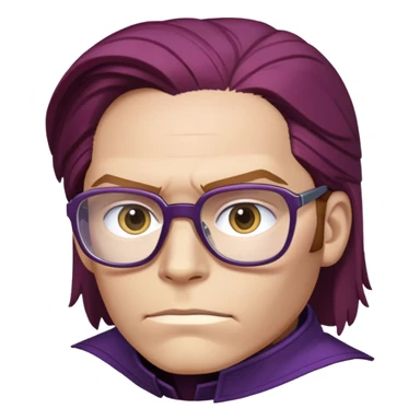 zemo with glasses marvel from captain america: civil war sticker