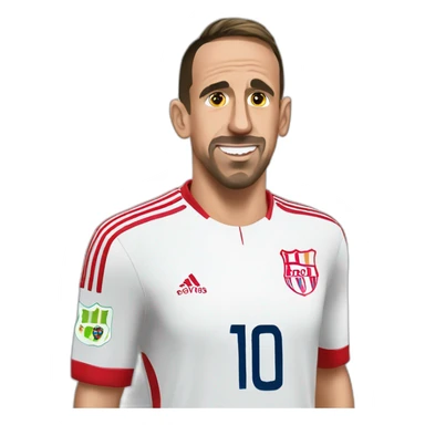 Franc Ribery sticker