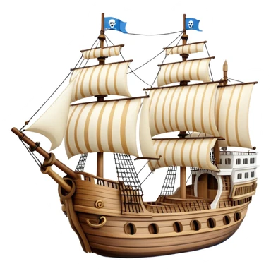One Piece Going Merry Ship sticker
