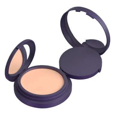 compact powder with a gauge or meter sticker