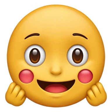a happy little emoji but deep down its sad sticker