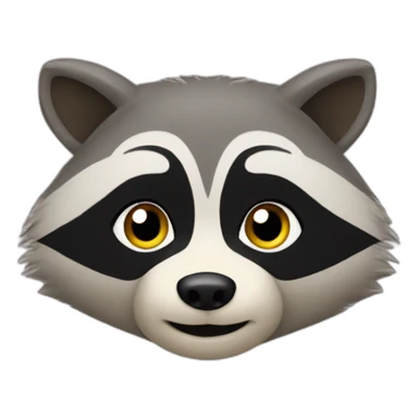 Raccoon macdonalds sticker
